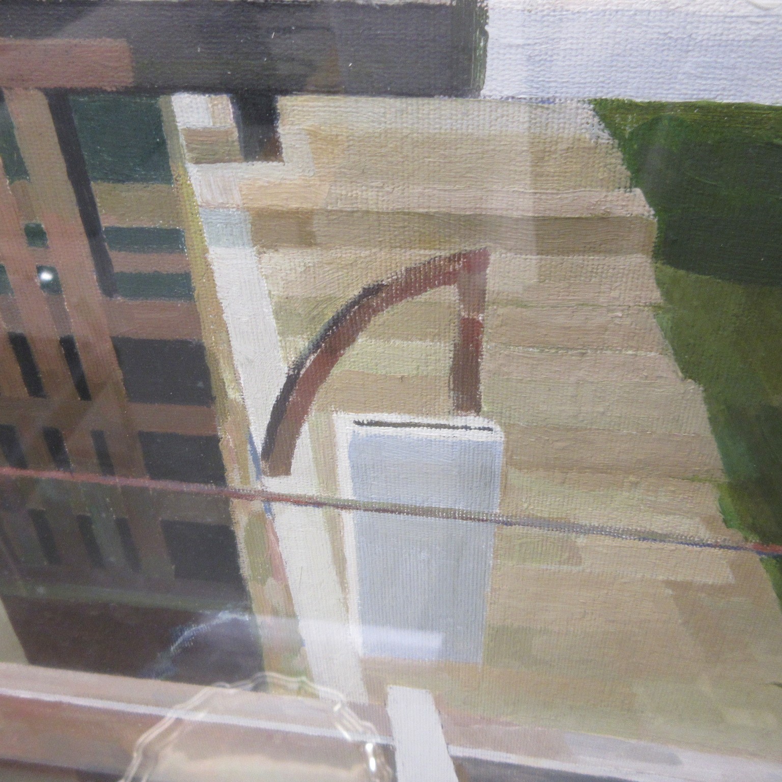 ALAN JOHN GREEN (1921-2020) Canal Lock Image