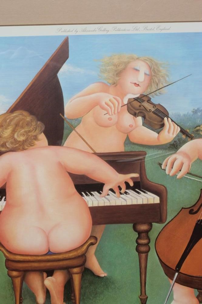 BERYL COOK (1926-2008) Musical Group of Three Image