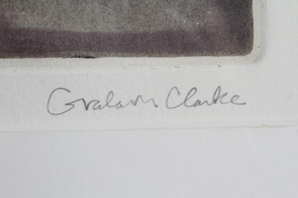 GRAHAM CLARKE (b.1941) 'Just Abiding' and 'Look What's Arrived' Image