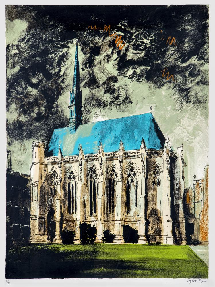 JOHN PIPER (1903-1992) Exeter College Chapel Image
