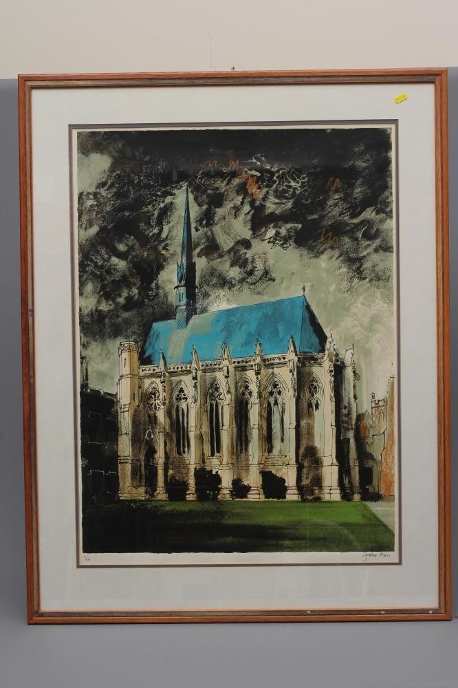 JOHN PIPER (1903-1992) Exeter College Chapel Image