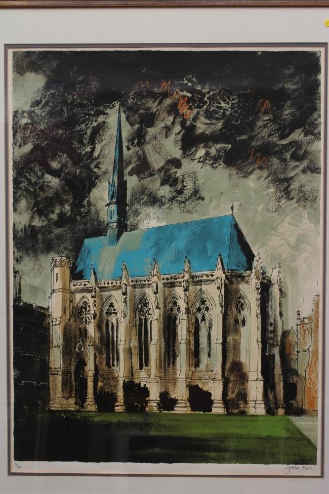 JOHN PIPER (1903-1992) Exeter College Chapel Image