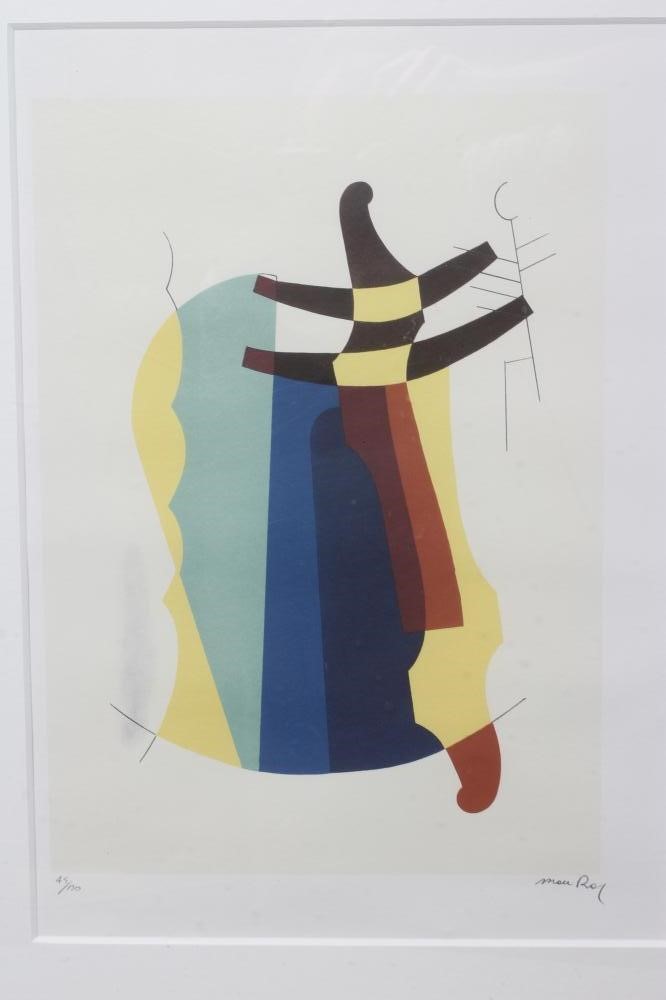 MAN RAY (1890-1976) Revolving Doors Series, signed lower right, numbered 45/150, lithograph, 17" x Image