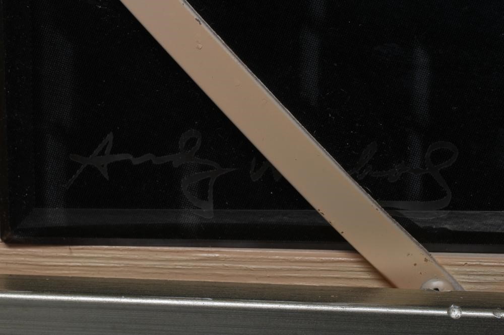 AFTER ANDY WARHOL (1928-1987) Empire State Building, Rosenthal Studio Line, glass, 23 1/2" x 12", Image