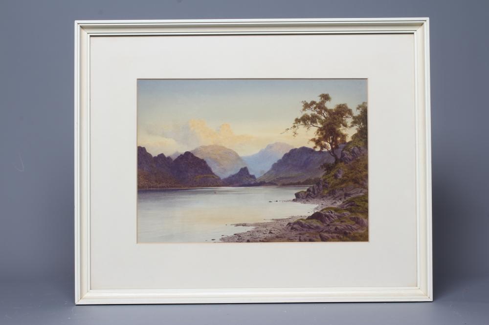 EDWARD H THOMPSON (1879-1949) Derwentwater and Borrowdale, signed lower right, dated 1931, Image