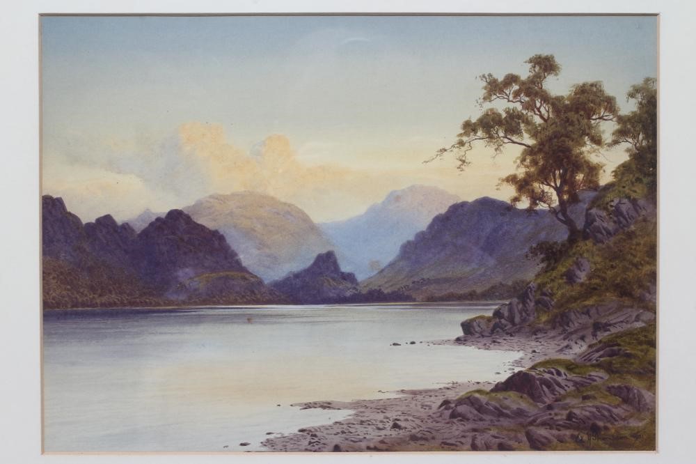EDWARD H THOMPSON (1879-1949) Derwentwater and Borrowdale, signed lower right, dated 1931, Image