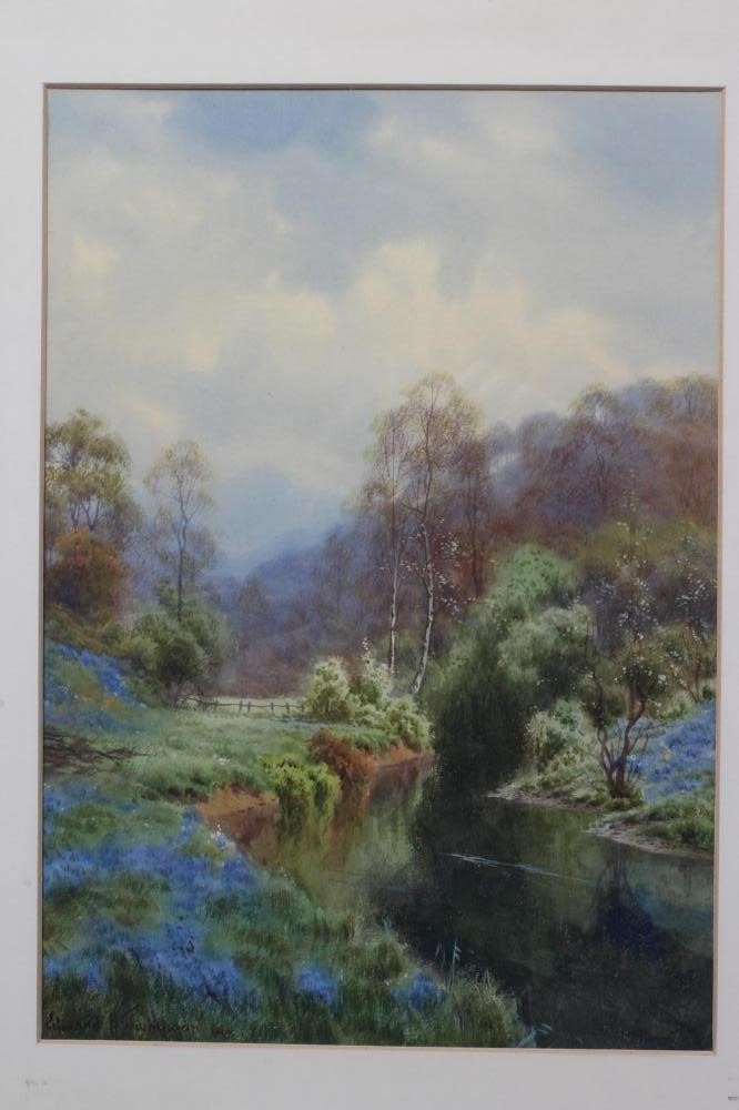 EDWARD H THOMPSON (1879-1949) Woodland Stream, signed and dated 1926 lower left, watercolour, 13 Image