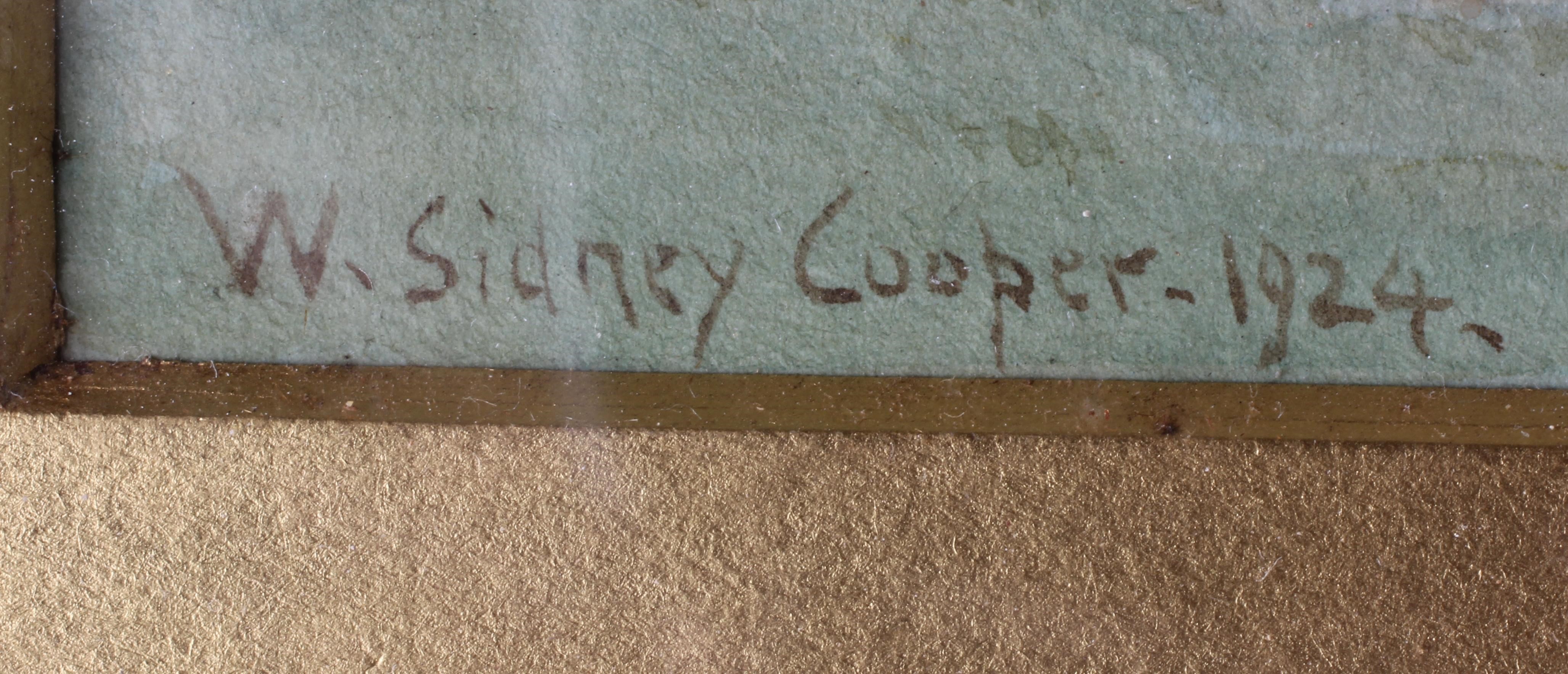 WILLIAM SIDNEY COOPER (1854-1927) Sheep Resting Under Trees and Cattle Beside a Bridge, a pair, Image