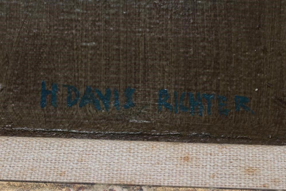 HERBERT DAVIS RICHTER (1874-1955) Still Life of Anemones in a vase, signed lower right, oil on Image