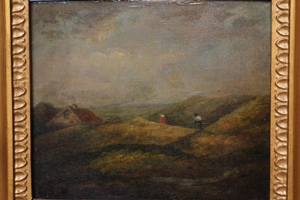 BRITISH SCHOOL (Early 19th Century) Pair of Rural landscapes, bears inscription in pencil Image