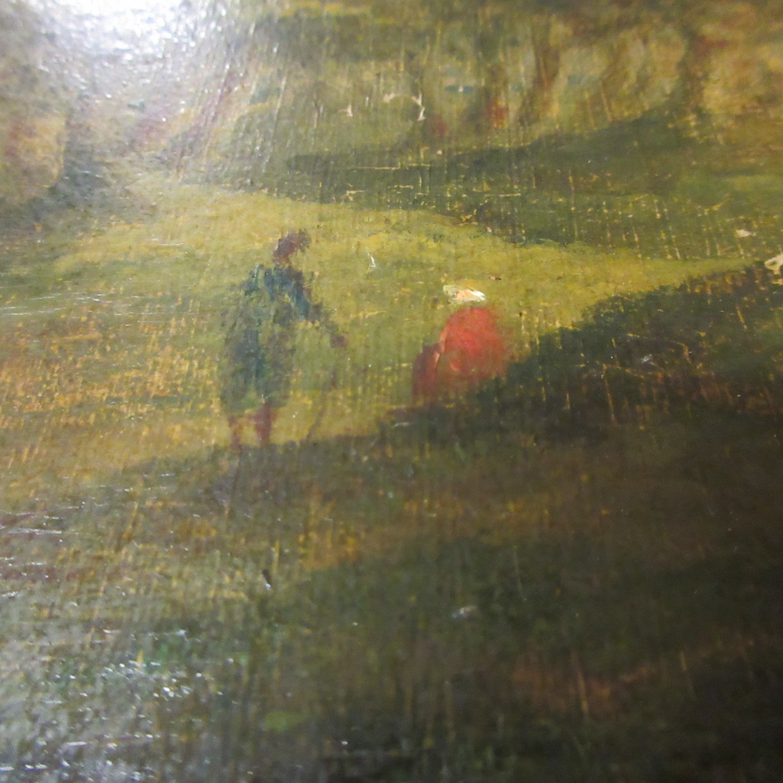 BRITISH SCHOOL (Early 19th Century) Pair of Rural landscapes, bears inscription in pencil Image