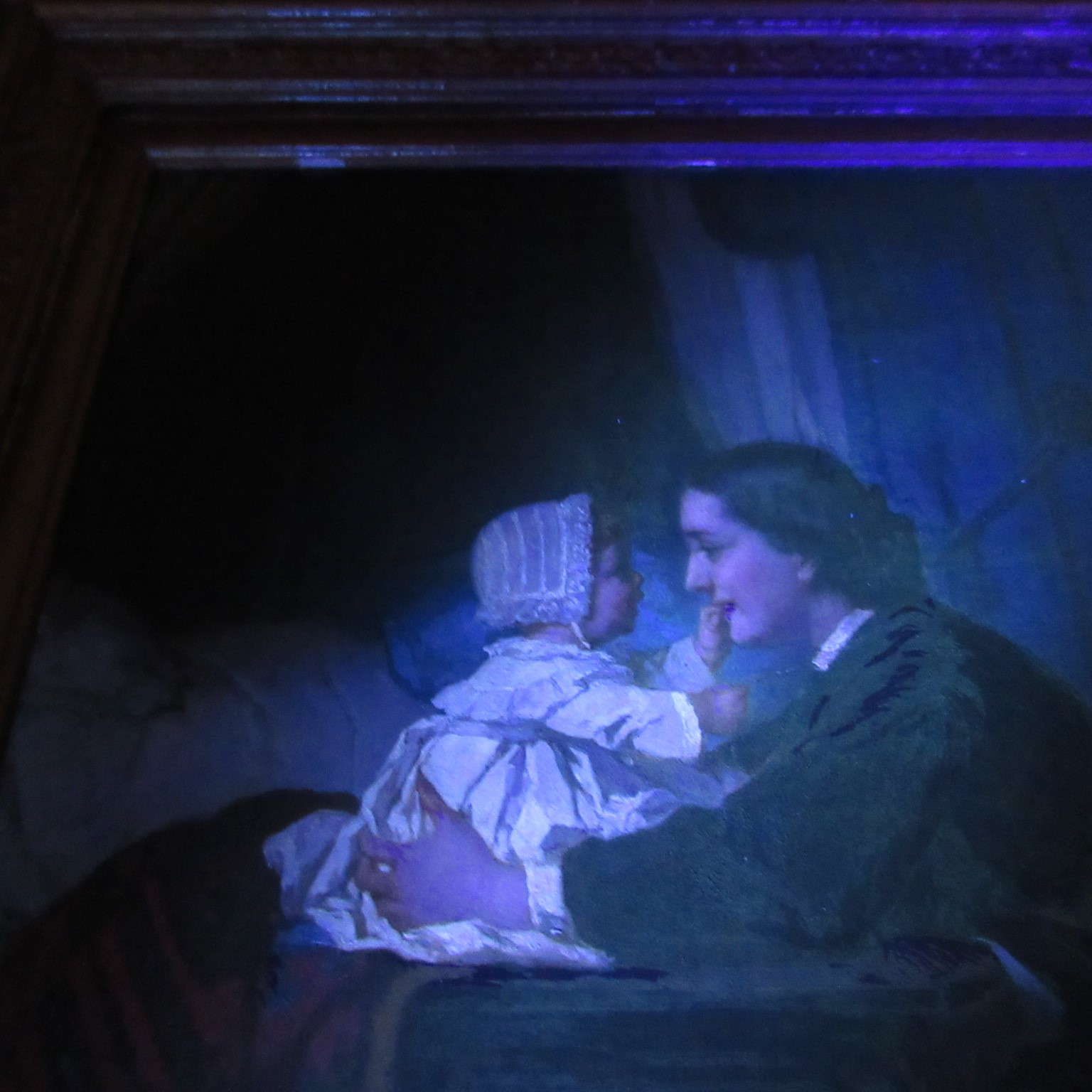 JULES TRAYER (1824-1908) Playtime, signed lower left, oil on panel, 15 1/2" x 12 1/2", 20th century Image