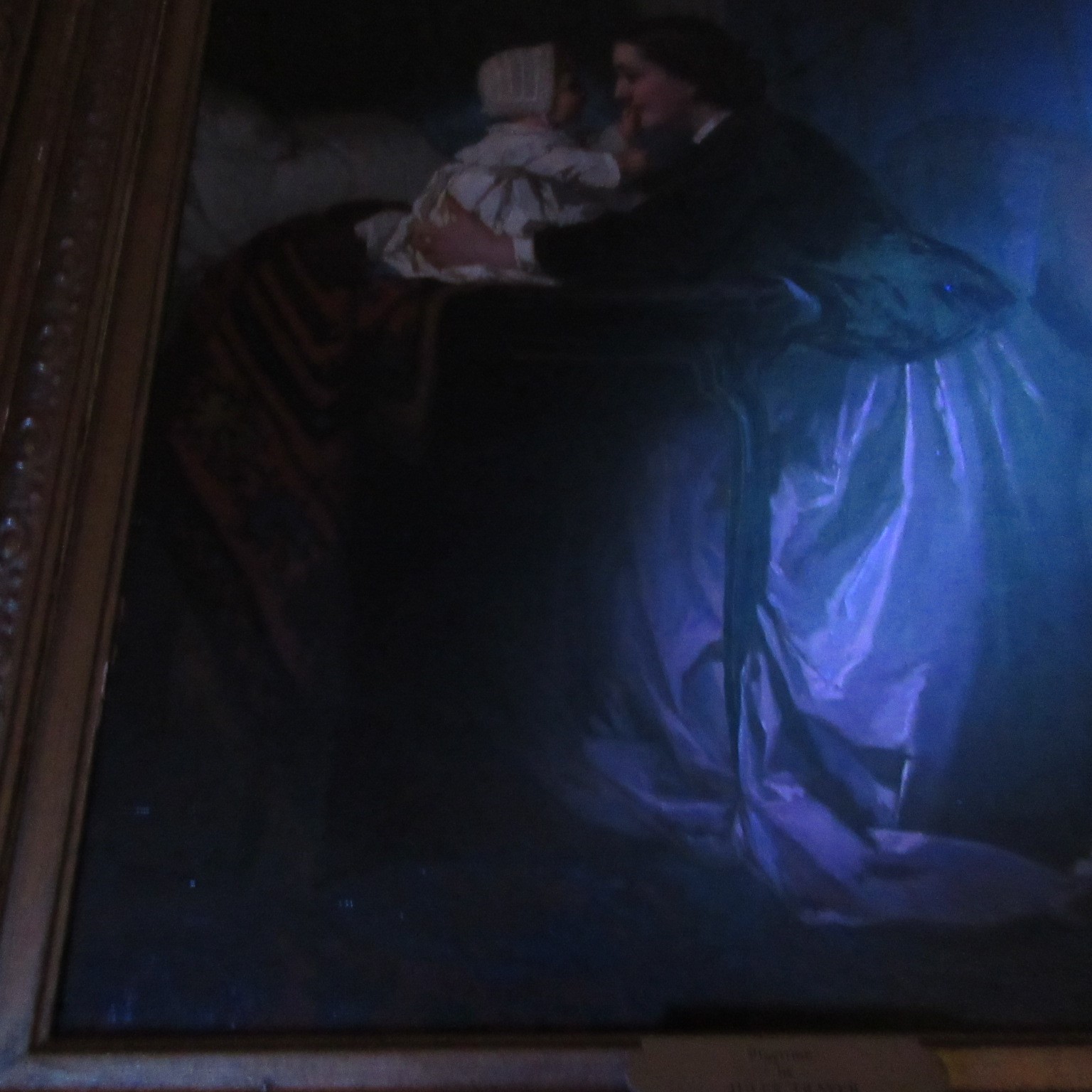 JULES TRAYER (1824-1908) Playtime, signed lower left, oil on panel, 15 1/2" x 12 1/2", 20th century Image