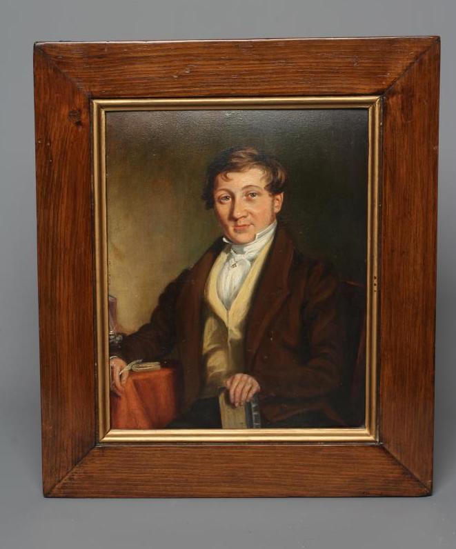 BRITISH SCHOOL (Late 19th Century) Portrait of a Gentleman Image