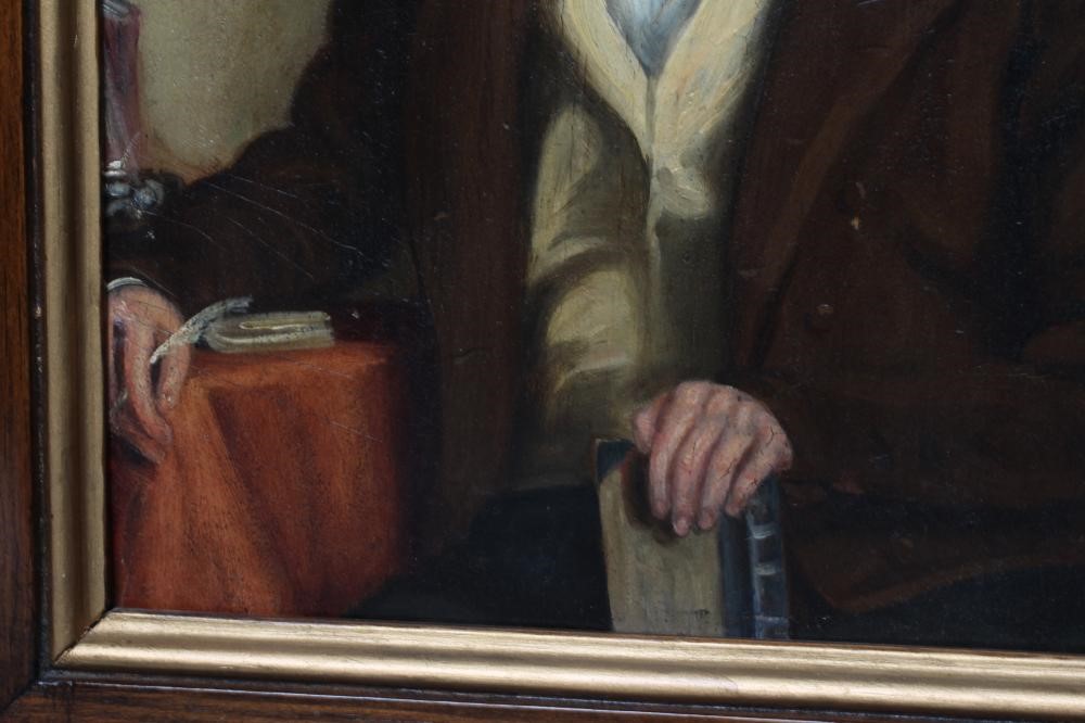 BRITISH SCHOOL (Late 19th Century) Portrait of a Gentleman Image