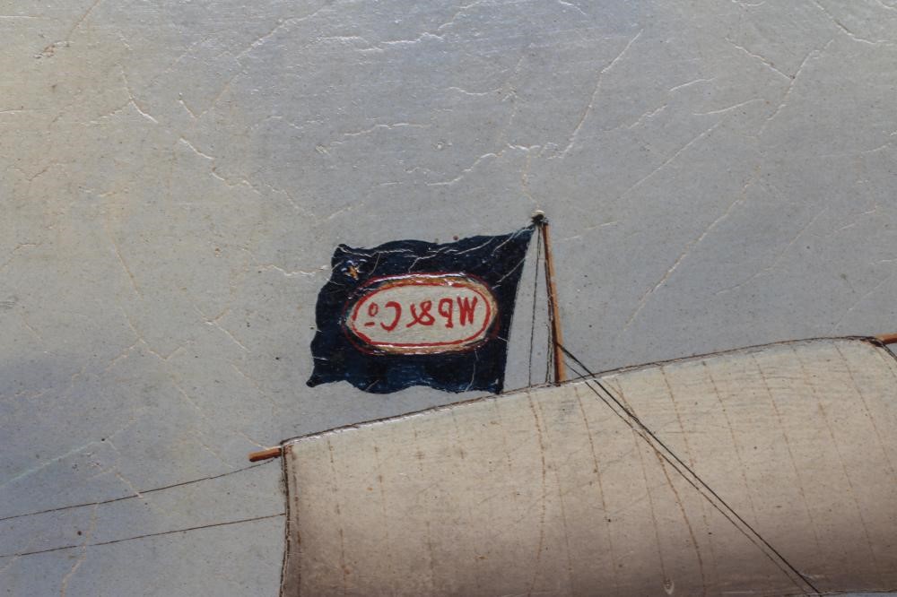BRITISH SCHOOL (19th Century) Ship Holt Hill Capt. E Jenkins, inscribed with title, oil on canvas, Image