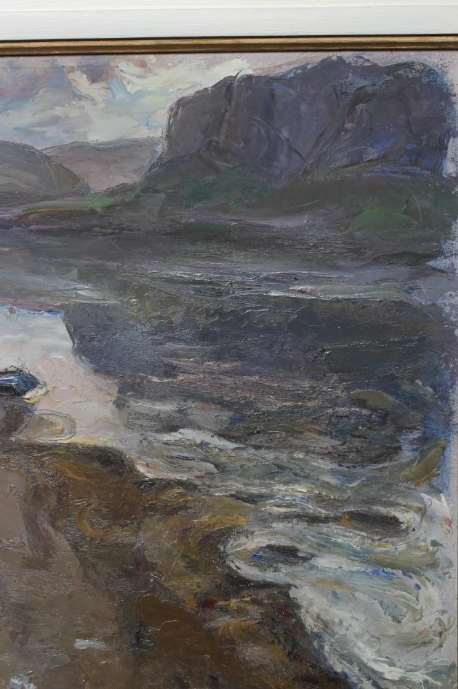 DAVID MCBETH SUTHERLAND (1883-1973) View of Loch Garrou from Plockton Image