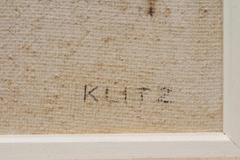 ANTHONY ROBERT KLITZ (1917-2000) Horse Guards, signed lower right, oil on canvas, 20" x 12", mid Image