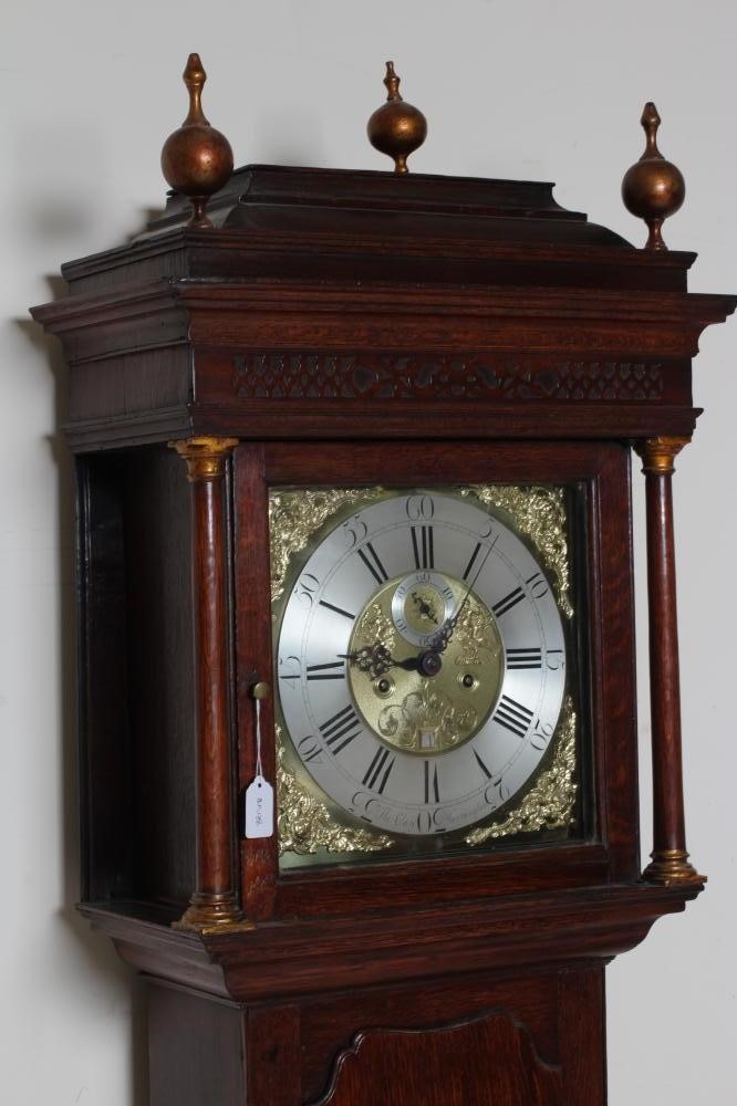 AN OAK LONGCASE BY THOMAS CLARE WARRINGTON Image