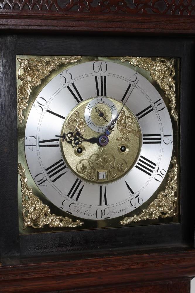 AN OAK LONGCASE BY THOMAS CLARE WARRINGTON Image