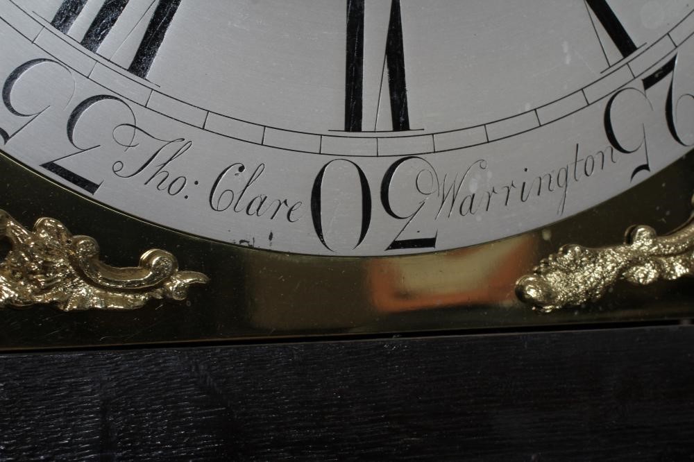 AN OAK LONGCASE BY THOMAS CLARE WARRINGTON Image