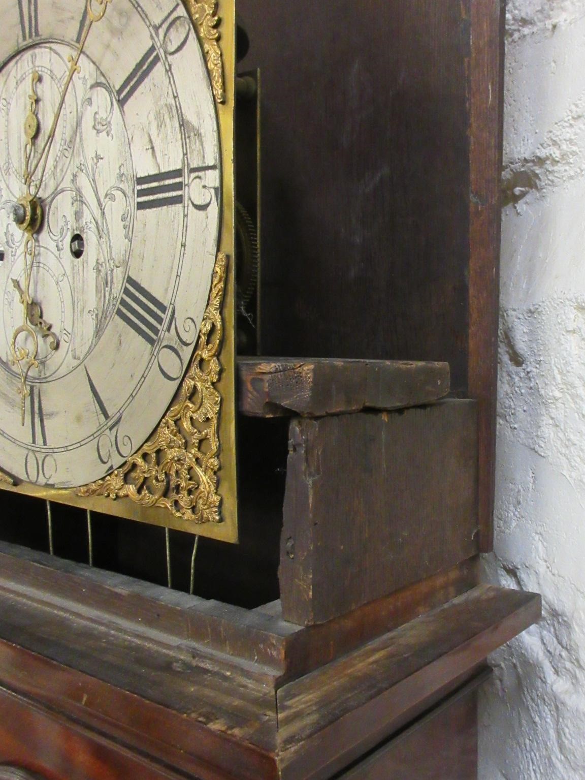 A MAHOGANY LONGCASE BY THOMAS HUSBAND HULL Image