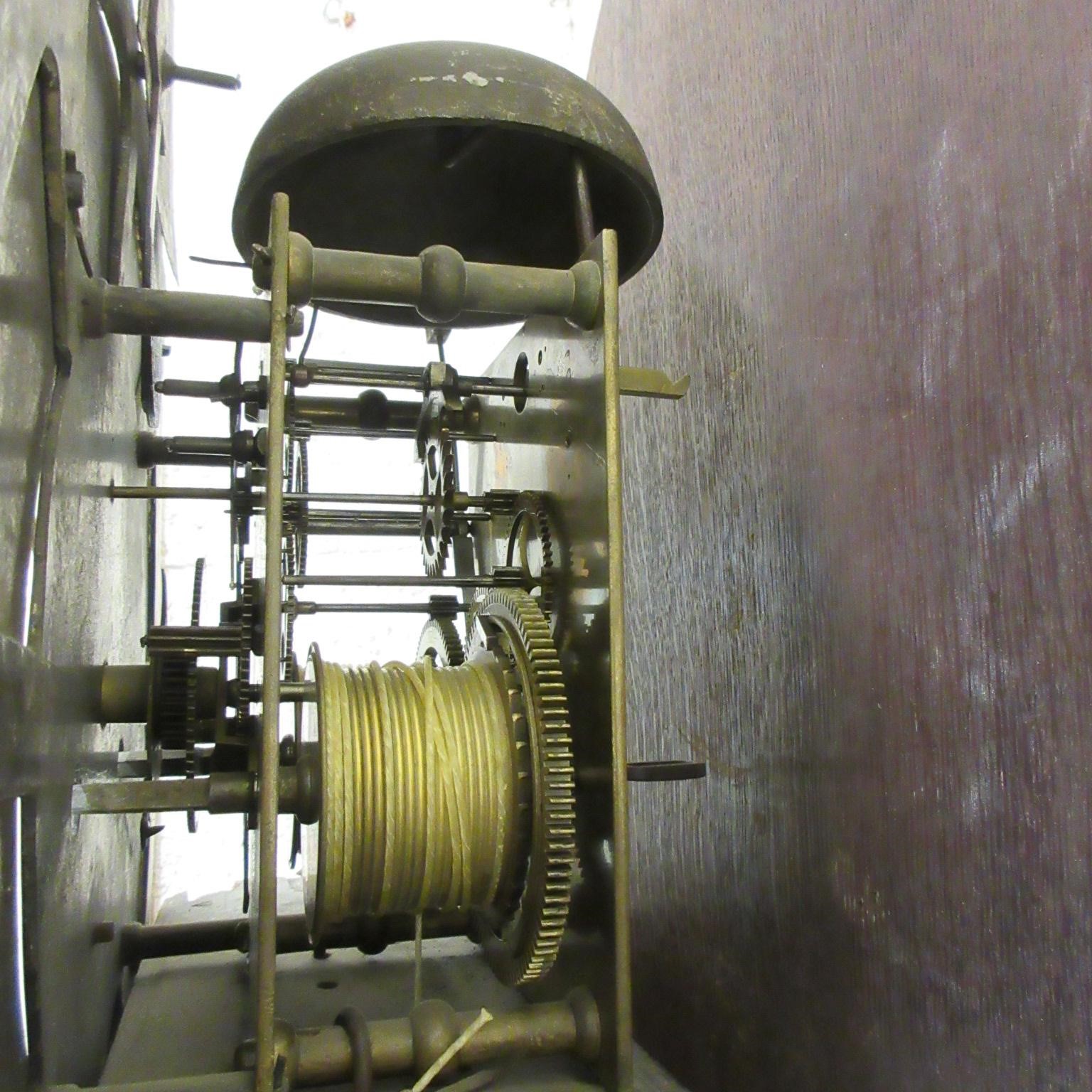 A MAHOGANY LONGCASE BY THOMAS HUSBAND HULL Image