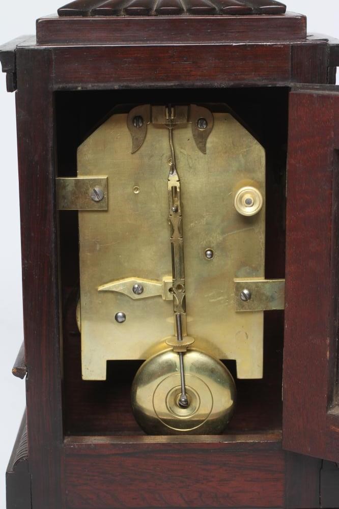 A ROSEWOOD TABLE TIMEPIECE Image