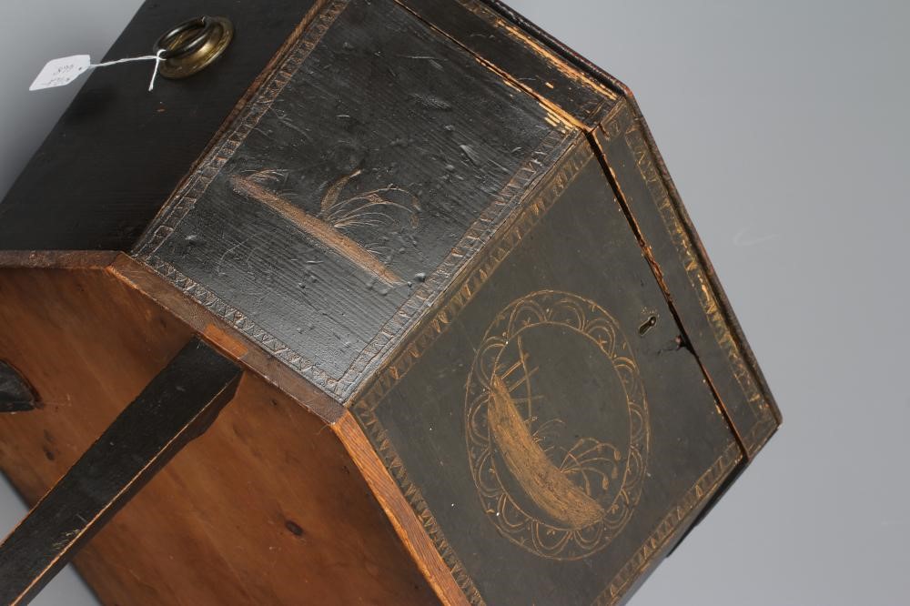 A GEORGIAN MAHOGANY CANTERBURY Image