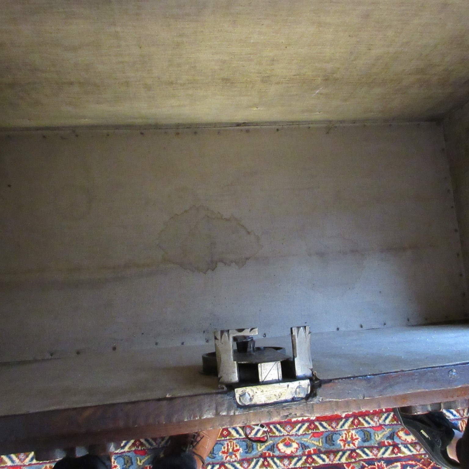 A NORTH EUROPEAN OAK BOARDED CHEST Image