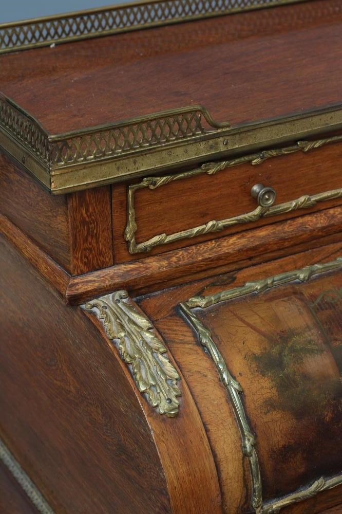 A ROSEWOOD BUREAU-DE-DAME Image