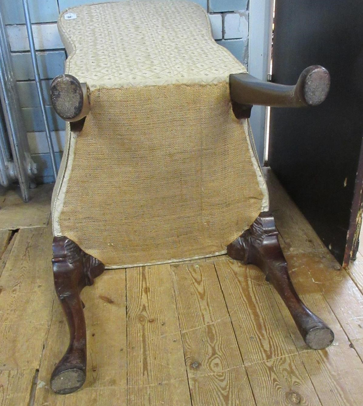 AN EARLY GEORGIAN DESIGN MAHOGANY SIDE CHAIR Image