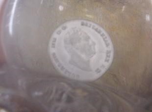A WILLIAM IV LARGE GLASS GOBLET Image