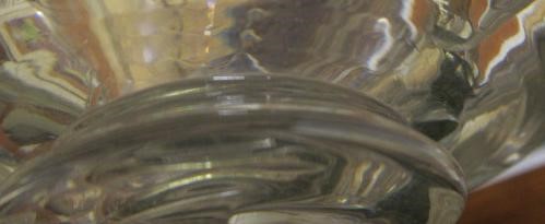 A WILLIAM IV LARGE GLASS GOBLET Image