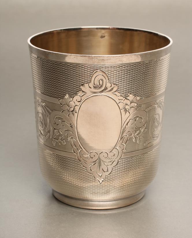 A FRENCH SILVER BEAKER Image
