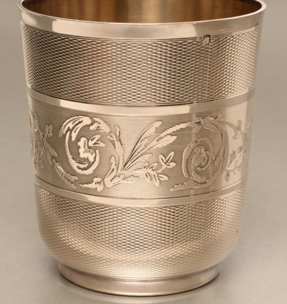 A FRENCH SILVER BEAKER Image