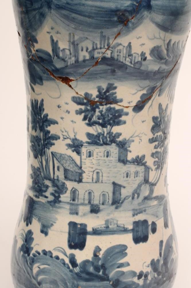 A SPANISH MAIOLICA ALBARELLO Image