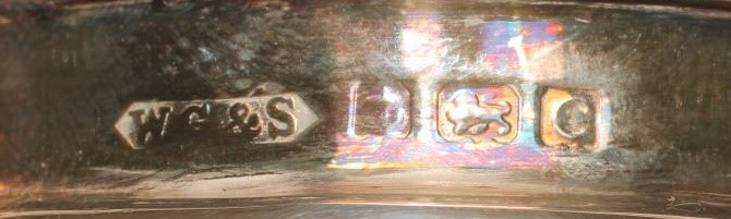 AN ART DECO SILVER MUG Image