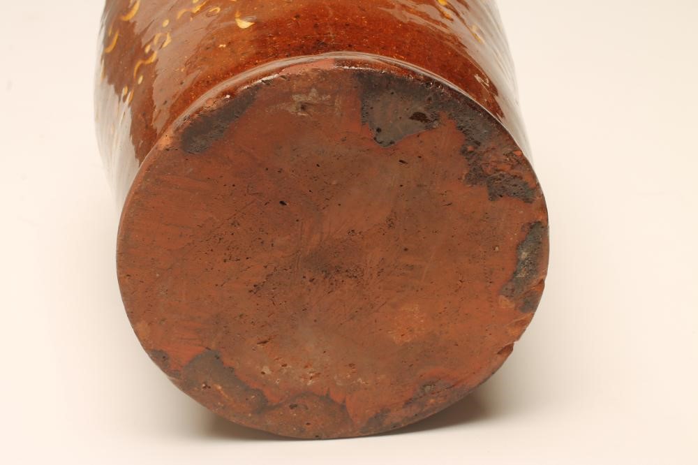 A NORTH COUNTRY DOCUMENTARY TERRACOTTA JAR Image