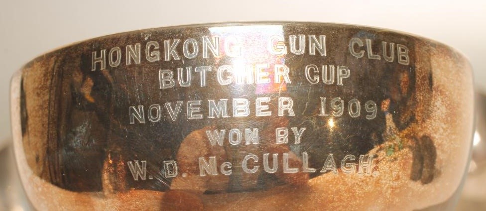 A SET OF FOUR CHINESE SILVER GOBLETS Image