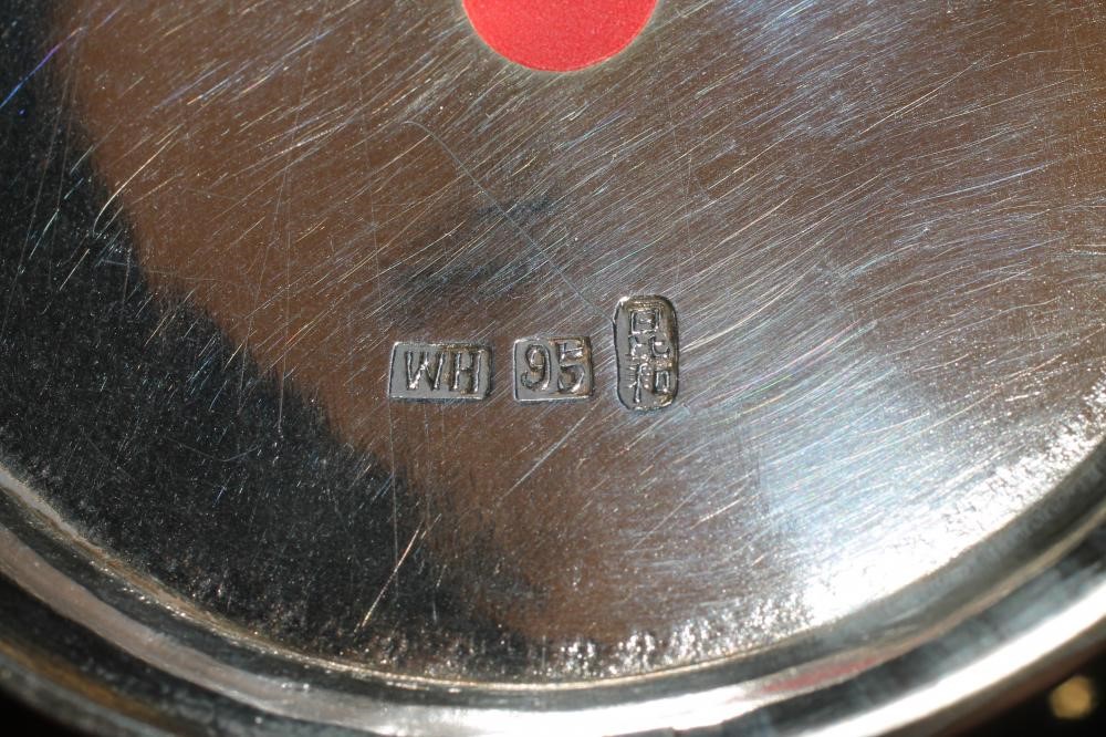 A SET OF FOUR CHINESE SILVER GOBLETS Image