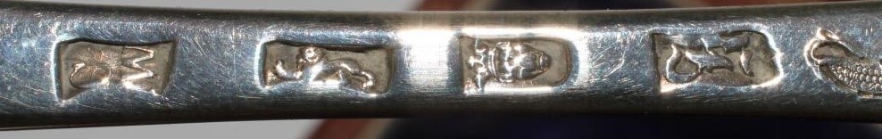 A GEORGE III SILVER TABLESPOON Image