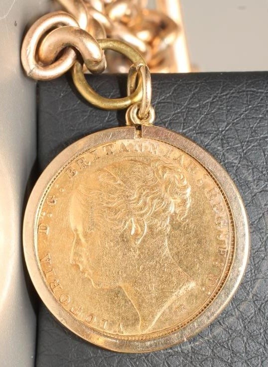 A VICTORIA YH GOLD SOVEREIGN Image