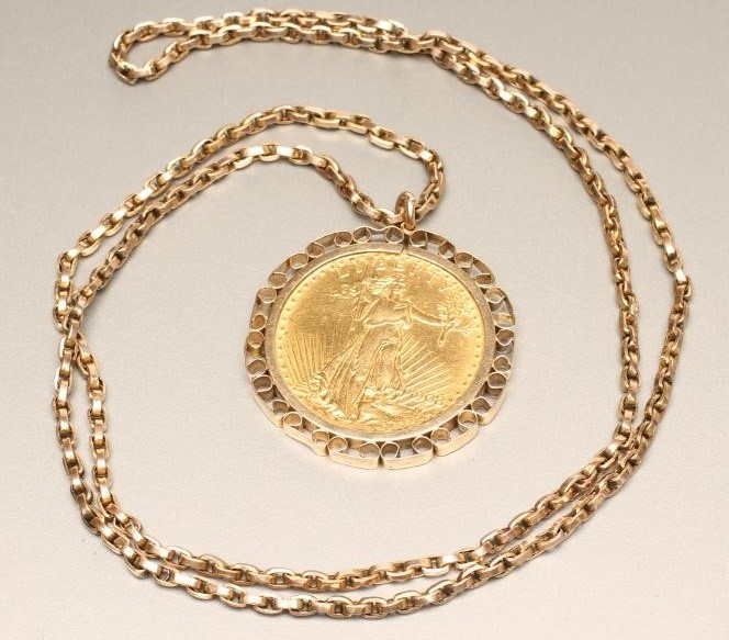 A UNITED STATES OF AMERICA LIBERTY GOLD TWENTY DOLLAR Image