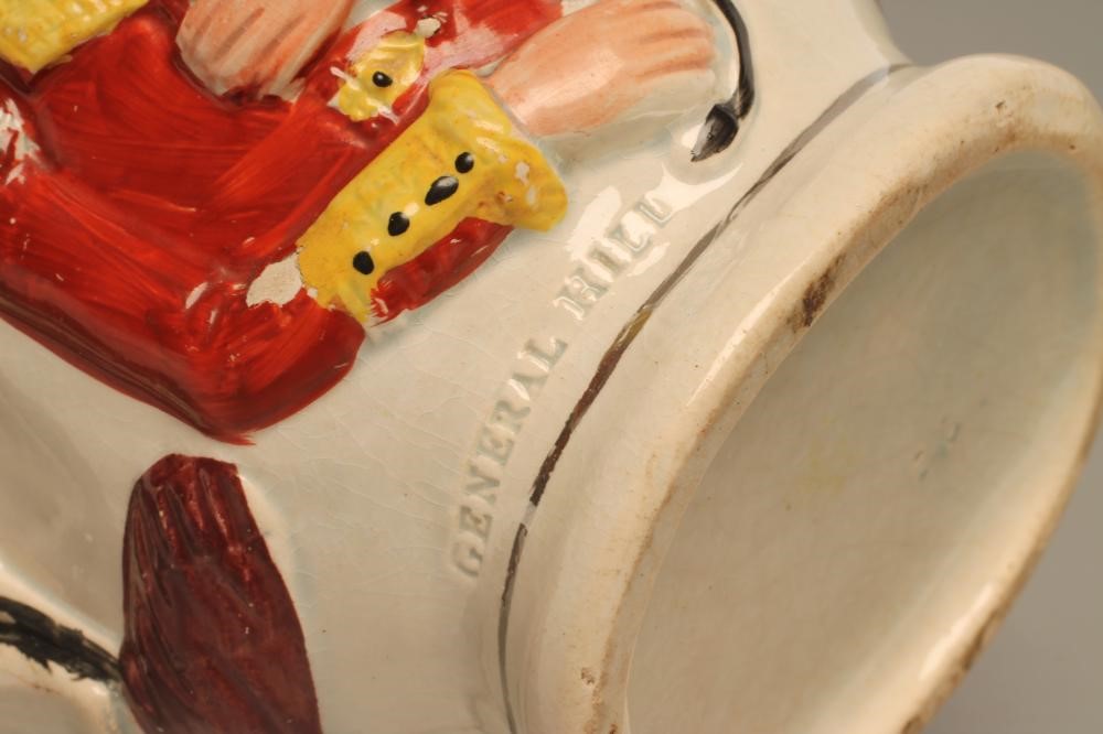 OF MILITARY INTEREST - a pearlware jug Image