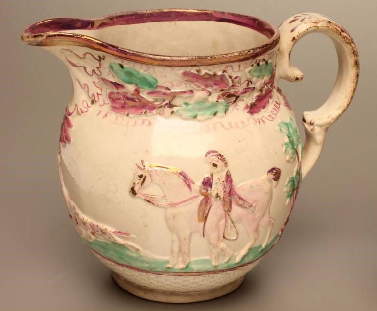 A PRATTWARE TEA CADDY Image