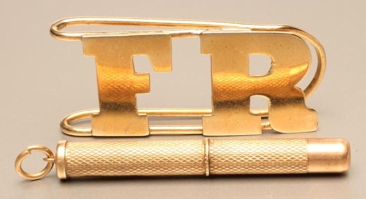 A 9CT GOLD MONEY CLIP Image