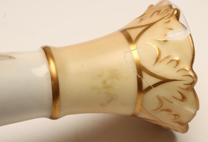 A ROYAL WORCESTER CHINA VASE Image