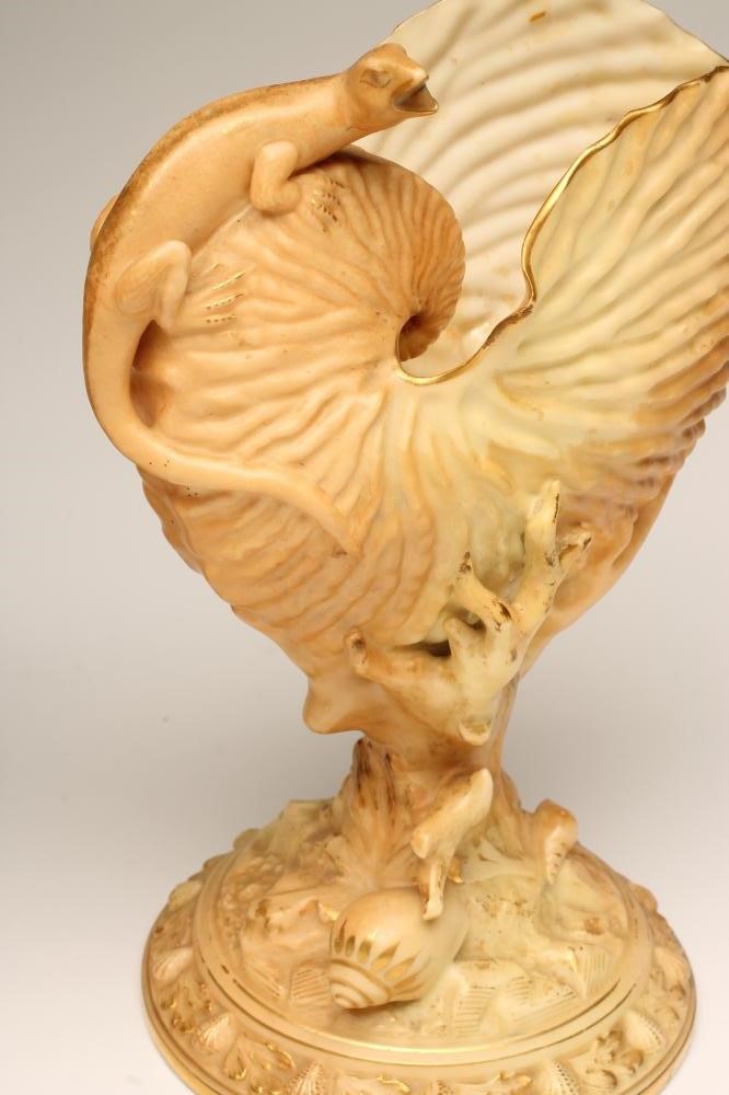 TWO ROYAL WORCESTER CHINA VASES Image