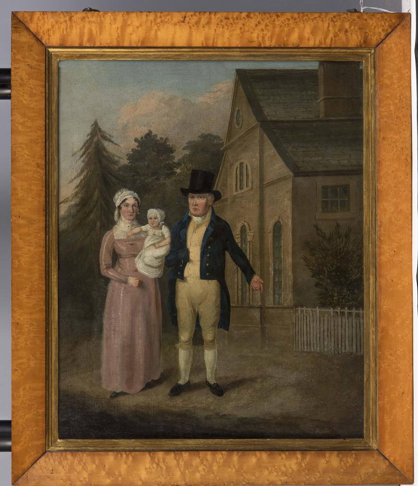 AMERICAN (?) NAIVE SCHOOL (Early 19th Century) Image